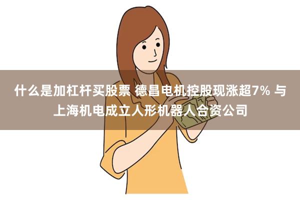 什么是加杠杆买股票 德昌电机控股现涨超7% 与上海机电成立人形机器人合资公司